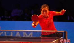 乒乓球刘诗文个人资料,天赋与努力的完美结合