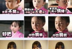 刘楚恬哭表情包,萌娃泪眼，网络热议不断